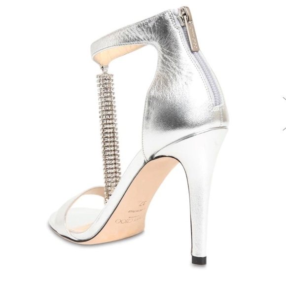 New Jimmy Choo Viola 100 Crystal Heels - Picture 3 of 11